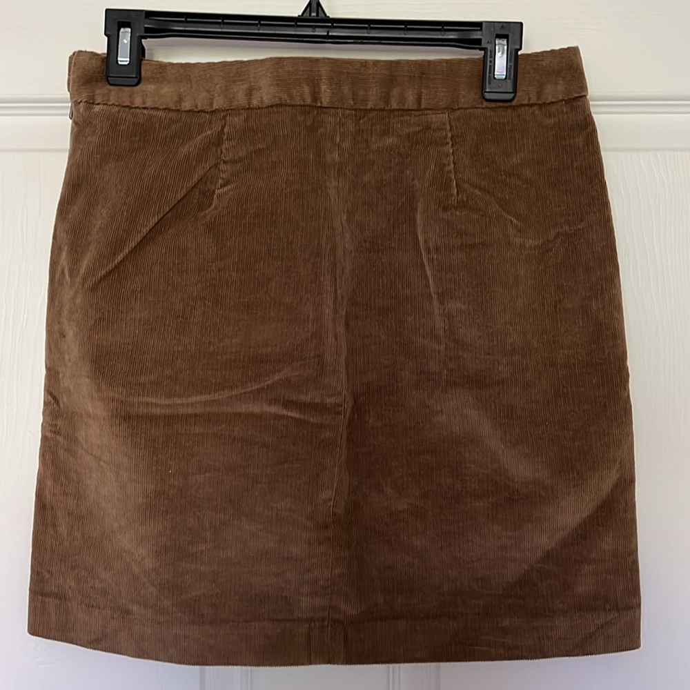 Banana Republic Brown Corduroy Mini Skirt - Picture 3 of 8